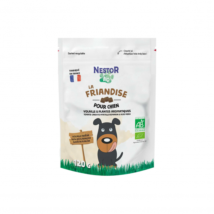 LA FRIANDISE POUR CHIEN - Sachet de 120gr