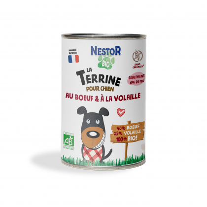 copy of LA TERRINE 100% POULET POUR CHIEN 400 gr